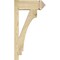 Ekena Millwork Imperial Arts & Crafts Rough Sawn Outlooker, Douglas Fir, 6"W x 14"D x 26"H OUT06X14X26IMP03RDF - alternate 4